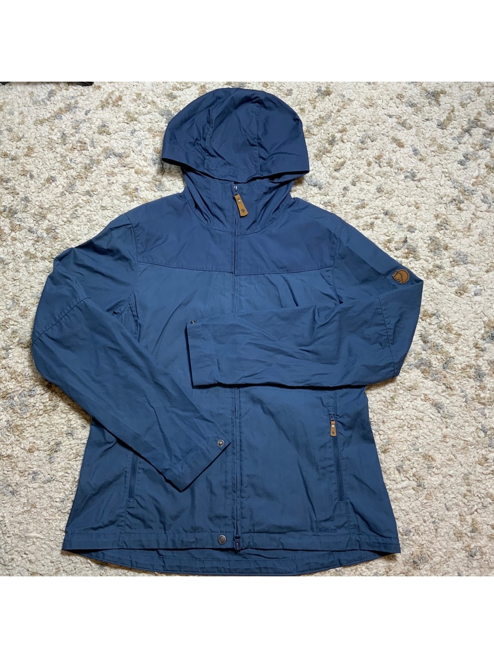 Fjällräven Stina Women's Utility Jacket in Navy Blue, Size Large